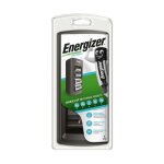 Energizer battery charger universal for aaa, aa, c, d nimh batteries black