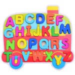 Enfants puzzle jouets ppinire dessin anim main grab board en bois contreplaqu jigsaw puzzle pour ...
