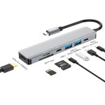 Enkay hat - prince adaptateur de station d'accueil hdmi 7 en 1 type - c vers 4k pd hub de charge rapide ... Enkay hat - prince adaptateur de station d'accueil hdmi 7 en 1 type - c vers 4k pd hub de charge rapide ...