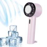 Enkay hat - prince mini ventilateur de refroidissement portable  compresse froide (rose)