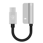 Enkay hat - ptince type - c  type - c et cble adaptateur audio de charge jack 3, 5 mm, pour galaxy, ...
