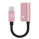 Enkay hat - ptince type - c  type - c et cble adaptateur audio de charge jack 3, 5 mm, pour galaxy, ...