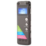 Enregistreur vocal audio portable vm31, 8 go, lecture de musique de soutien