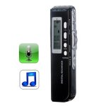 Enregistreur vocal numrique 8 go dictaphone lecteur mp3, enregistrement tlphonique, fonction vox, ...