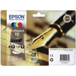 Epson durabrite ultra multipack t 162 bk / c / m / y t 1626