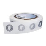 tiquettes autocollantes nfc avec puce ntag213 tiquettes rfid hf papier couch rond 25 mm - 50 pcs