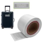 tiquettes de bagages nfc autocollantes avec capteur intelligent, puce rf uhf rfid, taille : 74 x 22 ...