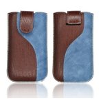 Etui forcell slim en cuir kora 2 's' pour htc desire hd - bleu Etui forcell slim en cuir kora 2 's' pour htc desire hd - bleu