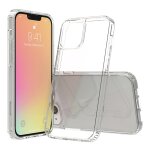 �tui de protection en acrylique tpu + acrylique anti - gratter pour iphone 13 (transparent)