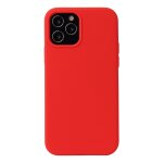 �tui de protection antichoc couleur liquide en silicone liquide pour iphone 13 pro (rouge)