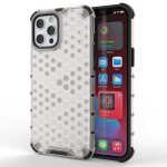 Étui de protection pc + tpu de nid d'abeille antichoccle pour iphone 13 mini (blanc) Étui de protection pc + tpu de nid d'abeille antichoccle pour iphone 13 mini (blanc)