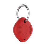 Etui de protection en silicone portable anti - perdu de la traqueur pour samsung galaxy smart tag (rouge) ...