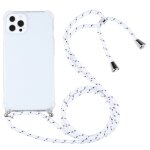 Étui de protection tpu transparent transparent à quatre angles avec lanière pour iphone 13 pro (blanc ... Étui de protection tpu transparent transparent à quatre angles avec lanière pour iphone 13 pro (blanc ...