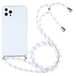 Étui de protection tpu transparent transparent à quatre angles avec lanière pour iphone 13 pro (blanc ... Étui de protection tpu transparent transparent à quatre angles avec lanière pour iphone 13 pro (blanc ...