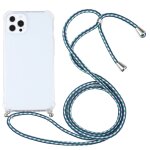 Étui de protection tpu transparent transparent à quatre angles avec lanière pour iphone 13 pro (blanc ... Étui de protection tpu transparent transparent à quatre angles avec lanière pour iphone 13 pro (blanc ...