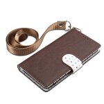 Etui à rabat horizontal en cuir avec fentes pour cartes, porte - monnaie et lanière pour iphone 11 pro ... Etui à rabat horizontal en cuir avec fentes pour cartes, porte - monnaie et lanière pour iphone 11 pro ...