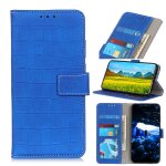 Etui  rabat horizontal en cuir textur avec texture croco magntique pour iphone 11 pro max, avec support ...