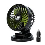 F612 5w ventilateur silencieux pour plateau tournant de voiture (allume - cigare 12v)