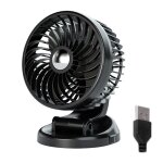 F612 5w ventilateur silencieux pour plateau tournant de voiture (usb)