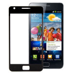 Façade avant pour samsung galaxy sii / i9100 - noir Façade avant pour samsung galaxy sii / i9100 - noir