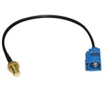 Fakra c mle  rp - sma femelle connecteur adaptateur cble / connecteur antenne