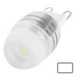Feu antibrouillard g9 2w led, 180lm, lumi�re blanche 6000 - 6500k, dc 12v