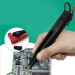 Fils de test de puce composant outil de test lcr multimtre testeur mtre stylo sonde de test pince  ...