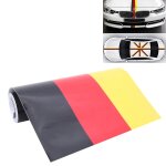 Film de d�calque autocollant d enveloppe en plastique de voiture de drapeau allemand de 5m