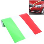 Film de d�calque autocollant d enveloppe en plastique de voiture de drapeau de l italie de 5m