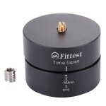 Fittest 360tl 360 degrees panning panoramique rotatif ptz 60min / 45min / 30min / 15min adaptateur de ...
