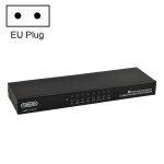 Fjgear fj - 810uk commutateur hte vga vers kvm 8 en 1 avec commutateur de bureau, (noir)