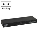 Fjgear fj - 810uk commutateur kvm usb 8 en 1 avec commutateur de bureau, type de prise : (noir)