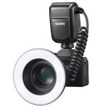 Flash annulaire macro godox mf - r76n ttl pour nikon
