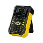 Fnirsi 2 en 1 petit oscilloscope numrique  double canal  fluorescence portable, prise amricaine (jaune) ...
