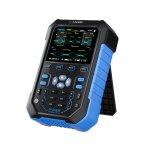 Fnirsi 2 en 1 petit oscilloscope numrique  double canal  fluorescence portatif, prise amricaine (bleu) ...