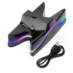 Forme spéciale ufo 2 x support de station d accueil de chargement usb / support de chargement de contrôleur ... Forme spéciale ufo 2 x support de station d accueil de chargement usb / support de chargement de contrôleur ...