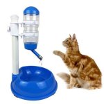 Fournitures d'alimentation de bol pour animaux de compagnie de fontaine  boire automatique relevable ...