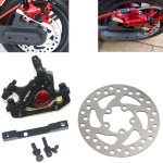 Frein hydraulique modifi� pour scooter 3 en 1 + disque de frein � disque de 120 mm + ensemble de si�ge ...
