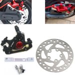 Frein hydraulique modifi� pour scooter 3 en 1 + disque de frein � disque de 120 mm + ensemble de si�ge ...