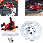 Frein hydraulique modifi� pour scooter 3 en 1 + disque de frein � disque de 120 mm + ensemble de si�ge ...