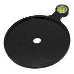 Ftl - 76 plaque de niveau  bulle  bulle compense haute prcision de 76mm pour rotule de trpied