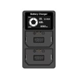 Fz100 chargeur de batterie pour appareil photo � double charge avec �cran lcd usb