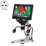 G1200d 7 pouces �cran lcd 1200x microscope de support �lectronique num�rique �lectronique portable (branchemen ...