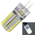G4 4w 200lm silicone ampoule de ma�s, 64 led smd 3014, lumi�re blanche, ac 220v