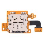 Pour galaxy tab s6 / sm - t865 support de carte sim socket flex cable