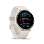 Garmin vivoactive 5 smart watch 42mm, gps, ivory eu