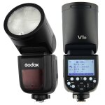 Godox v1o t�te ronde ttl flash speedlite pour olympus (noir)