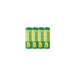 Gp battery (aa) greencell zink carbon r6 / aa 15g - s4 (4 batteries / shrink) 1. 5v