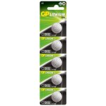Gp battery (cr2032) lithium coin, cr2032 - 7u5, (5 batteries / blister) 3v