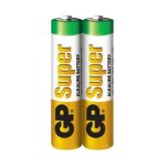 Gp battery (lr03) aaa zinc super (2 batteries / shrink) 1. 5v
